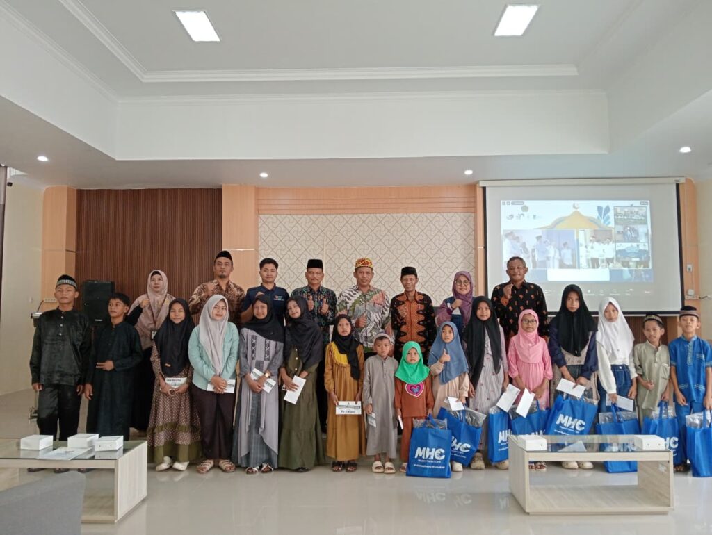 Sinergi Kemenag, BAZNAS, dan LAZ MHC Dumai Hadirkan Kebahagiaan untuk Anak Yatim dan Penyandang Disabilitas