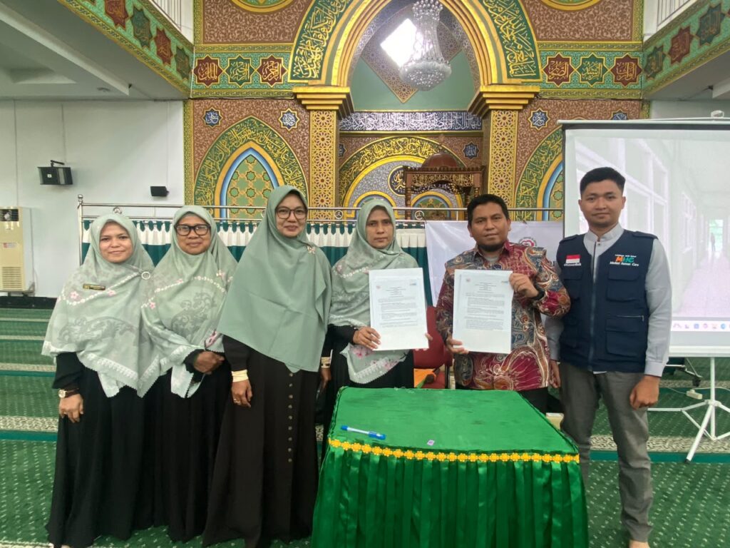 PERKUAT SINERGI KEBAIKAN, LAZ MHC GELAR SOSIALISASI MPZ DAN MOU BERSAMA YAYASAN MUTIARA HATI