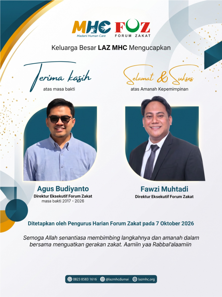 Estafet Kepemimpinan FOZ: Doa dan Dukungan dari LAZ MHC